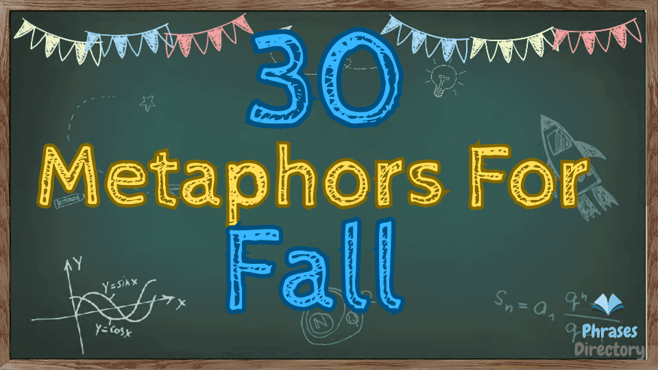 metaphors for fall