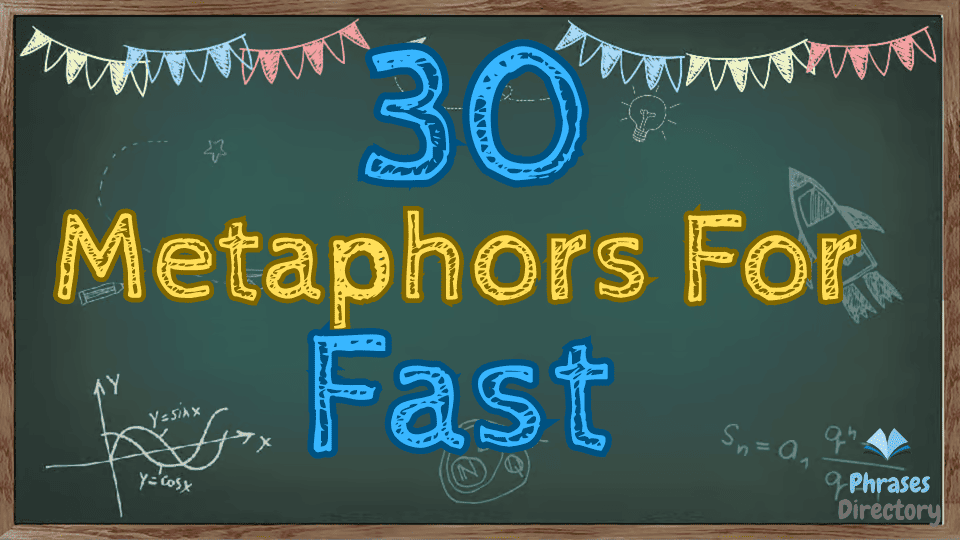 metaphors for fast