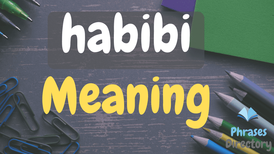 Habibi Word Meaning, Uses, and Examples